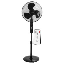 Ventilátor elektrický stojanový STREND 40cm, 45W, s dálkovým ovládáním