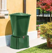 Sud na dešťovou vodu GREEN 310L + podstavec