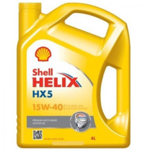 Olej SHELL HELIX HX5 motorový 15W-40 4L