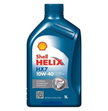 Olej SHELL HELIX HX7 motorový 10W-40 1L