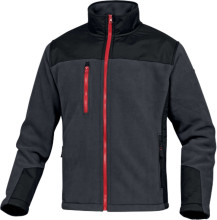 DELTAPLUS BRIGHTON2 Mikina flísová šedá velikost XXL