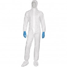 DELTAPLUS DT115 Kombinéza ochranná bílá velikost L