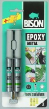 Lepidlo BISON EPOXY METAL 24 ml