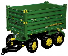 Přívěs sklopný JOHN DEERE MULTI TRAILER za šlapací traktory ROLLY TOYS