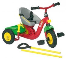Tříkolka šlapací dětská SWING VARIO ROLLY TOYS s korbičkou