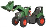 ROLLY TOYS Traktor šlapací FENDT VARIO 939 s čelním nakladačem, foukané pneu 