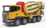 Automíchačka SCANIA R-serie žlutá BRUDER 03554 