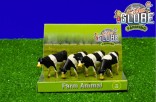Figurky kravičky sada 4 ks KIDS GLOBE FARMING 571967 1:50 