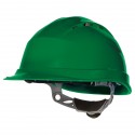Ochranná helma DELTAPLUS QUARTZ UP IV s kšiltem zelená 