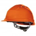 Ochranná helma DELTAPLUS QUARTZ UP IV s kšiltem oranžová 
