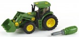 KLEIN 3903 traktor JOHN DEERE 6215R s čelním nakladačem a nářadím 