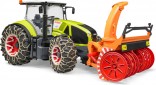 Traktor CLAAS AXION 950 s čelní frézou na sníh BRUDER 03017 