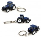 UNIVERSAL HOBBIES UH 5814 Přívěsek na klíček Traktor NEW HOLLAND T7.225 1:128 