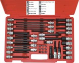 Sada bitů se zástrčnými hlavicemi GX 055 1/2"  40 dílná 