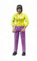 Figurka žena fialové kalhoty BWORLD BRUDER 60403 