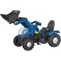 ROLLY TOYS Traktor šlapací NEW HOLLAND T7 s čelním nakladačem 