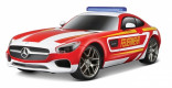 MAISTO RC MERCEDES BENZ AMG GT hasiči 40 Mhz 1:24 