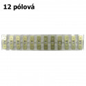 Svorkovnice PVC 12 pólová  145 x 28...