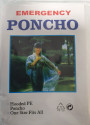 Pláštěnka PONCHO EMERGENCY průhledná