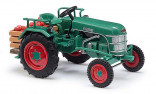 BUSCH 40070 Traktor KRAMER KL 11 zelený 1:87 