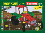 Stavebnice MERKUR 3321 FARMER SET 341 ks 