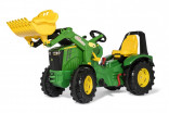 ROLLY TOYS Traktor šlapací JOHN DEERE 8400R X-TRAC PREMIUM s čelním nakladačem 