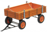 Přívěs traktorový nízké bočnice oranžový KUBOTA KOVAP 0408 