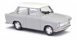 BUSCH 53109 Auto Trabant P601 Limousine stříbrný 1:87 