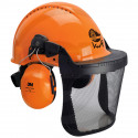 Ochranná lesnická helma PELTOR 3M G22D/H510/V5B kombi oranžová 