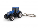 UNIVERSAL HOBBIES UH 5862 Přívěsek na klíček Traktor NEW HOLLAND T8.350 1:128 