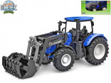 Traktor s nakladačem KIDS GLOBE FARMING 540474 1:24 