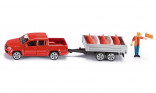 SIKU 3543 Auto VW Pick-Up AMAROK červený 1:55 