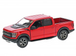 Auto FORD F-150 Raptor KINSMART červené 