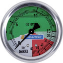 Manometr MPa 6 olej 63 mm zadní vývod 1/4" WIKA 