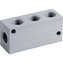 Rozdělovací lišta pneu 4 x 3/8" AL vnitřní závit  