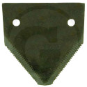 Žabka CLAAS nebroušená 76/2,7/83 mm horní drážka 