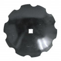 Disk 660 x 8 mm zubatý, díra 41 x 41 mm 