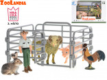 Zvířátka FARMA ZOOLANDIA 6 ks ovce 
