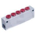 Rozvaděč UNIGREEN B-VT 5x6-2x1/8-AL 