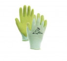 ČERVA FUDGE Rukavice pracovní dětské zelené velikost 5 