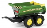 Návěs traktorový sklápěcí JOHN DEERE za šlapací traktory ROLLY TOYS 