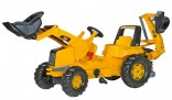 ROLLY TOYS Traktor šlapací CAT s če...