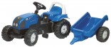 ROLLY TOYS Traktor šlapací LANDINI POWERFARM 100 s návěsem 